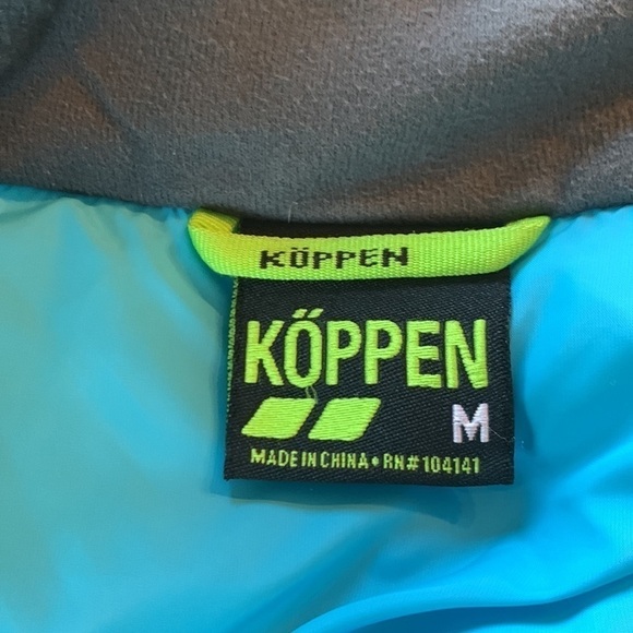 KOPPEN medium blue and grey jacket - Picture 8 of 11